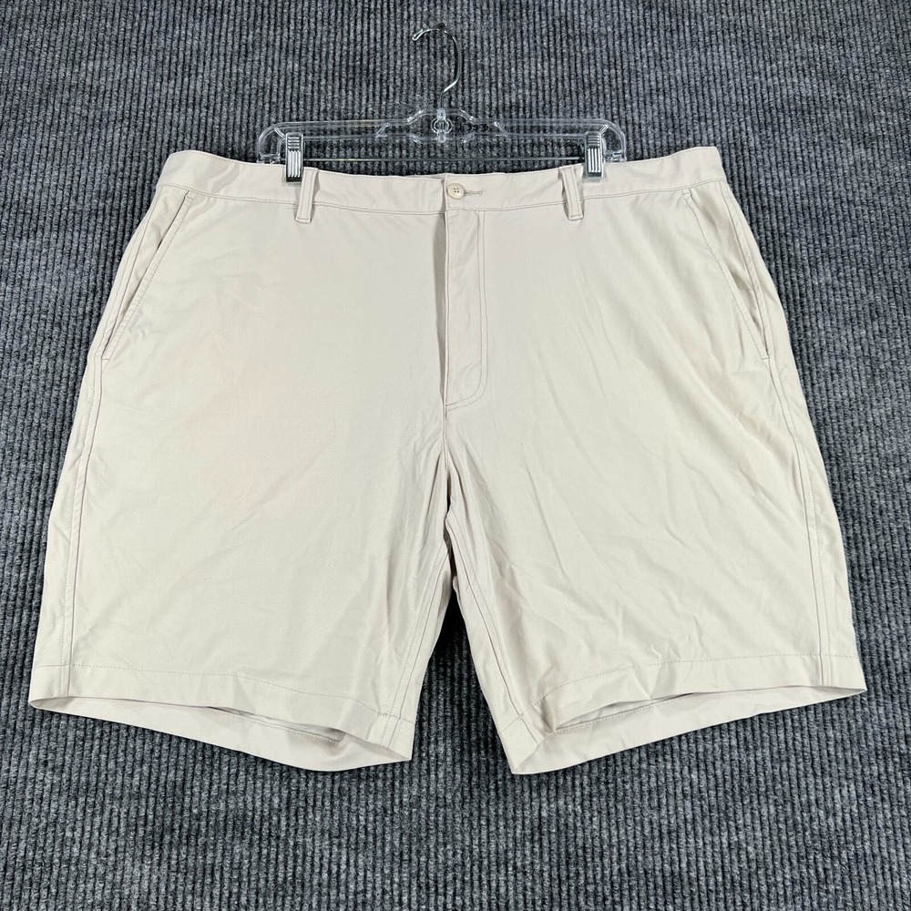 FootJoy Shorts Mens Size 42 Beige Chino Golf Lightweight Outdoor Casual Vacation